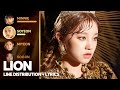 G I DLE LION Line Distribution Color Coded Lyrics 여자 아이들