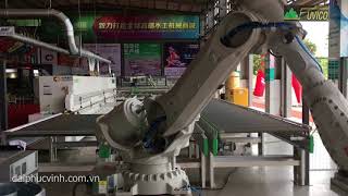 ROBOT GẮP PHÔI, SƠN NHANH,  SIÊU HIỆN ĐẠI