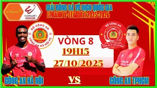 HANOI POLICE MEET HO CHI MINH CITY POLICE ROUND 8 V-LEAGUE 2025-2026