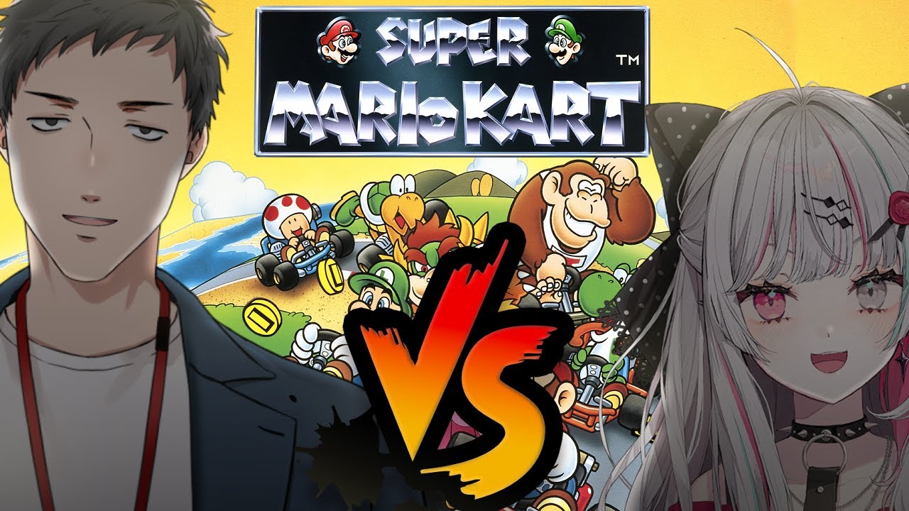 社築&石神のぞみ マリオカート配信