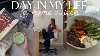IN-DEPTH WFH VLOG | how i stay focused + balanced working in tech (w/2 side hustles)