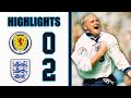 Scotland 0 2 England Paul Gascoigne Scores Classic Euro 96 STUNNER Highlights Euro 96