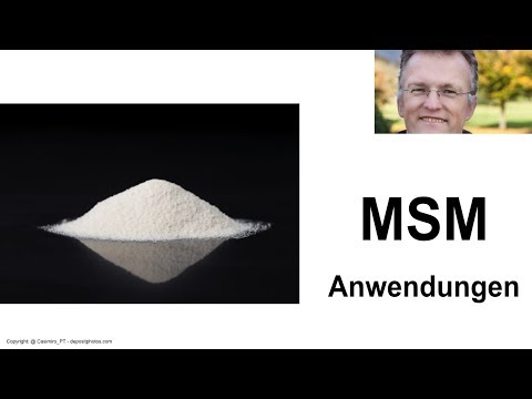 MSM - was es ist und 9 mögliche ANWENDUNGEN