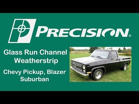 1981-1987(91) Chevy Truck Glass Run Channel Install