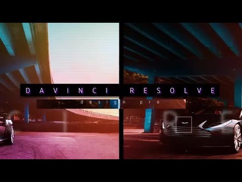 Modern Glitch Slideshow DaVinci Resolve Templates