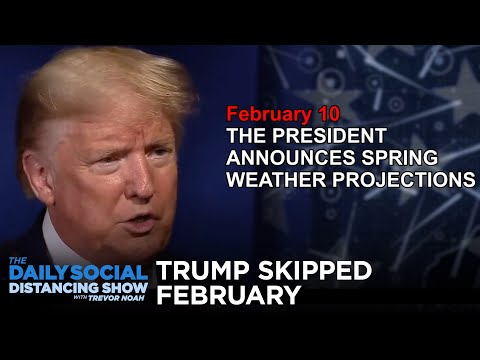 EXCLUSIVE: トランプ氏のプロパガンダビデオの行方不明の2月の項｜ザ・デイリーショー (EXCLUSIVE: The Missing February Section of Trump's Propaganda Video | The Daily Show)