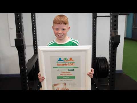 Offaly Community Recognition Awards Individual Impact Award Jack McDermott