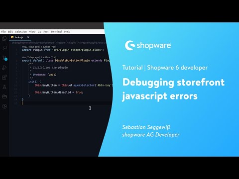 Debugging Storefront Javascript Errors Developer Tutorial