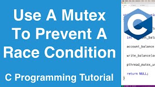 Mutex Introduction (pthreads) | C Programming Tutorial