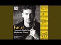 Sonata for Violin and Piano No. 1 in A major, Op. 13: Allegro vivo