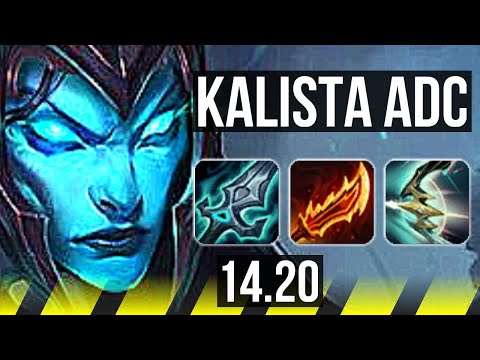 KALISTA & Taric vs SAMIRA & Nami (ADC) | 50k DMG, Godlike, 20/6/12 | EUNE Master | 14.20