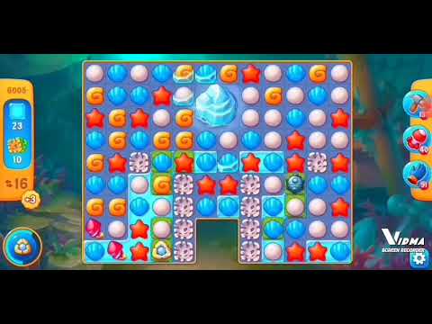 Fishdom. 6005 level no boosters and diamonds