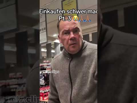 Einkaufen schwer machen