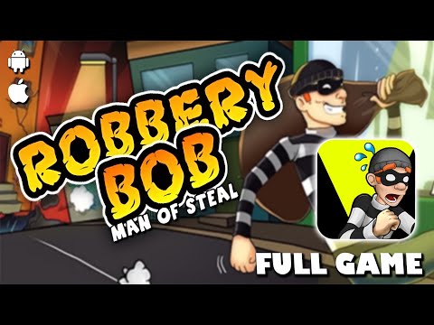 Robbery Bob: Man of Steal | Android/iOS Longplay, Full Game, No Commentary