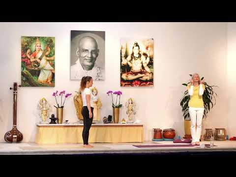 Yogastunde "Meditatives Halten" mit Vishnuprema - Yoga Vidya Mittelstufe Live 16:15 Uhr 23.06.2021