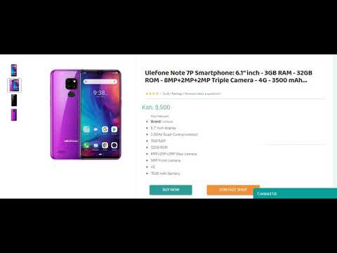 Ulefone Note 7P specifications