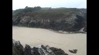 preview picture of video 'Playa de LA PALOMA (Tapia Casariego) -- VideoblogASTURIAS.com'