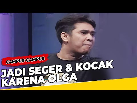 Suasana Studio Jadi Seger & Kocak Karena Tingkah Olga Syahputra - CAMPUR CAMPUR