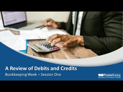 AAT Q2022 L2 ITBK - Bookkeeping Week Session 1 - A Review of Debits and Credits