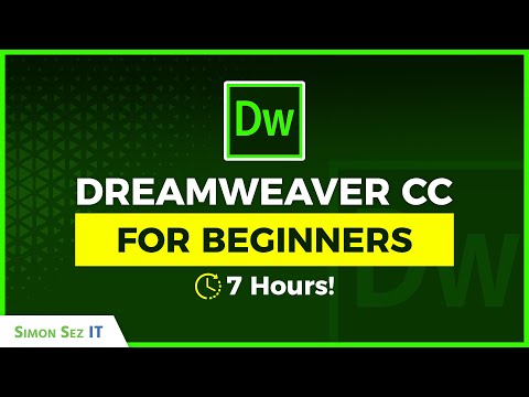 Adobe Dreamweaver CC for Beginners: 7-Hour Web Development Course