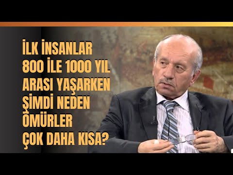 İlk İnsanlar 800 İle 1000 Yıl Arası Yaşarken Şimdi Neden Ömürler Çok Daha Kısa?