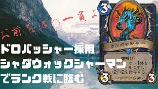【新環境】ドロバッシャー採用シャダウォックシャーマン【ランク５到達】