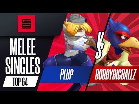 Plup vs BobbyBigBallz - Top 64 Melee Singles - G8 | Sheik vs Falco
