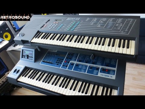 E-MU Emulator II vs. Emax SE Vintage Sampler sound battle