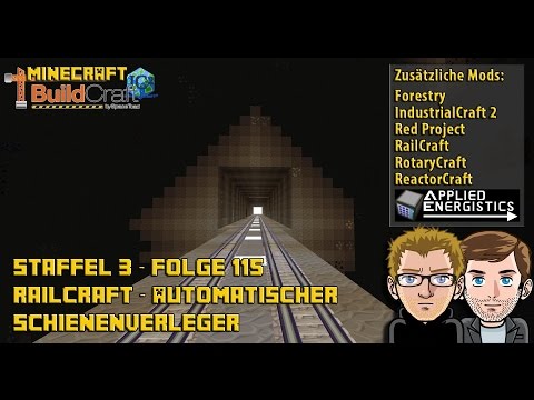 Let´s Play Buildcraft [HD+] S03E115 - Railcraft - Automatischer Schienenleger