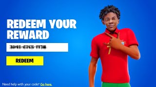 iShowSpeed SKIN for FREE in Fortnite!