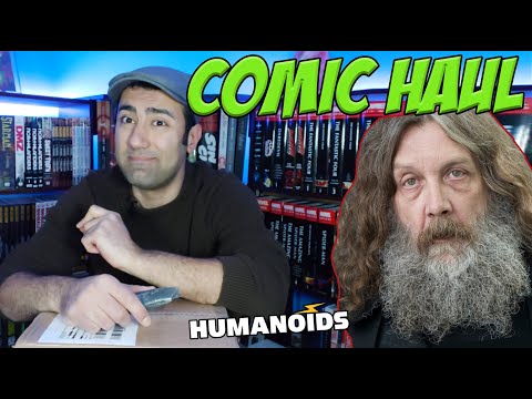 COMIC HAUL! Alan Moore DC Comics Humanoids Comics!