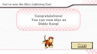 Mario Kart Wii - Unlocking Diddy Kong