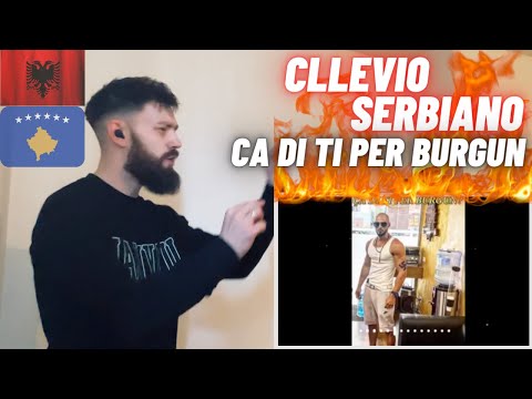 🇦🇱🇽🇰 Cllevio Serbiano - Ca Di Ti Per Burgun [HYPE UK 🇬🇧 REACTION!]