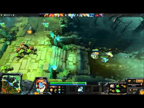 Na`Vi.Dendi and XBOCT killing Tiny