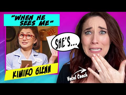Singing Teacher Reacts When He Sees Me - Waitress | WOW! She was...