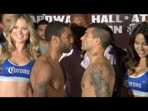 Showtime Boxing - Weigh In: Lamont Peterson vs. Lucas Matthysse - Devon Alexander, Lee Purdy, SHOWTIME