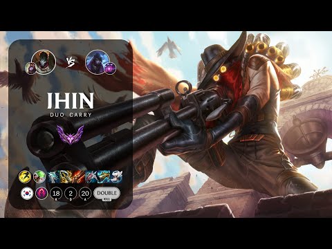 Jhin ADC vs Aphelios - KR Master Patch 13.6