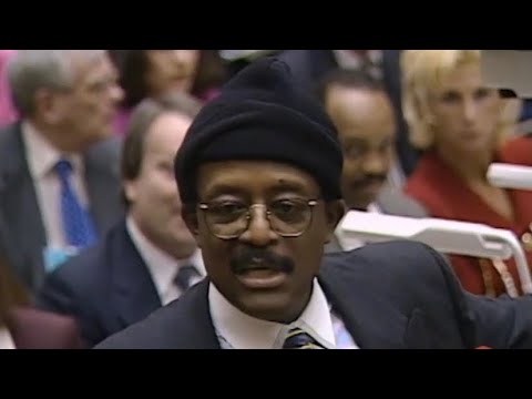 OJ Simpson Trial Defense Closing Argument - Johnnie Cochran (Part 1)