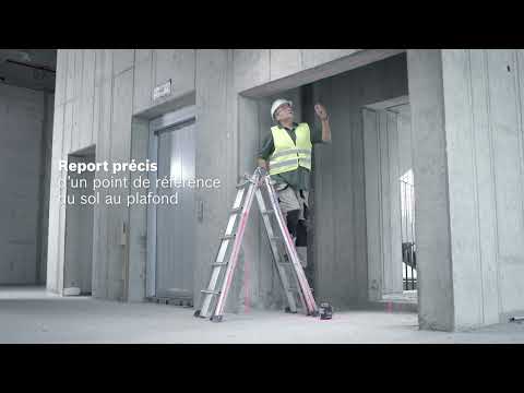 Pack niveau laser GLL 3-80C faisceau vert avec support BM1 - 0601063T00 + Perceuse visseuse sans fil 12V 2x3Ah - GSR 12V-35 BOSCH