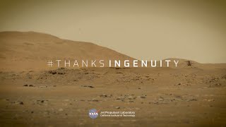 #ThanksIngenuity – NASA’s Mars Helicopter Team Says Goodbye
