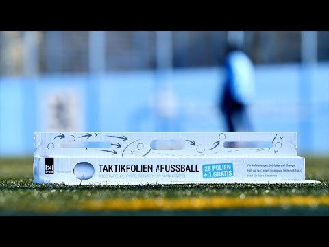 Fußball Taktikfolie 1x1SPORT