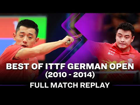 FULL MATCH | ZHANG Jike (CHN) vs WANG Hao (CHN) | MS SF | 2010 German Open