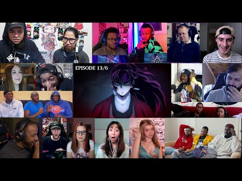 Demon Slayer Season 2 Episode 13/6 MEGA Reaction Mashup | Nezuko/Tanjiro vs Daki  REACTION MASHUP⚡🔥⚡