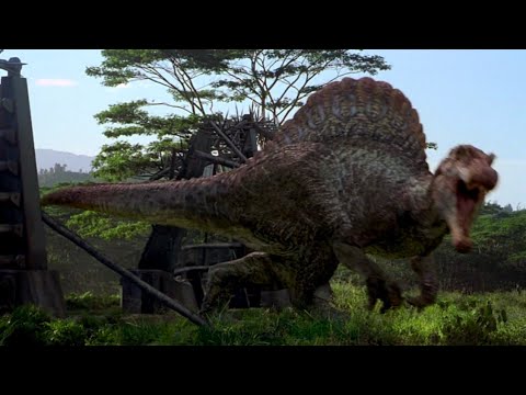 Spinosaurus Tribute - Get Out Alive (Jurassic Park Music Video)