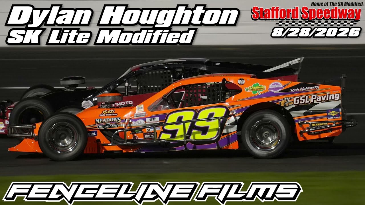 Dylan Houghton SK Lite Modified at Stafford Speedway