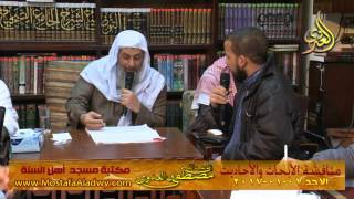 مناقشة الأبحاث والأحاديث بمكتبة مسجد أهل السنة بمنية سمنود 01 01 2017 3