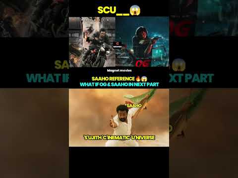 SCU (Sujith Cinematic Universe) #trending#og#pawankalyan#scu#sujith#director#saaho#prabhas#movieupda