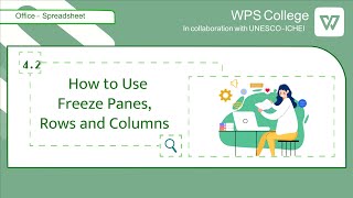 [WPS Office] 4.2 Excel: How to use freeze panes, rows and columns