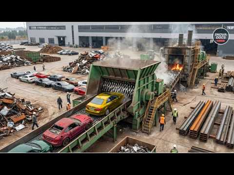 How Millions of Tons of Old Cars Became Steel Again