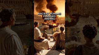 Rome Turned War Into Entertainment 🏛️⚔️🌊 #ancienthistory #ancientrome #historyshorts